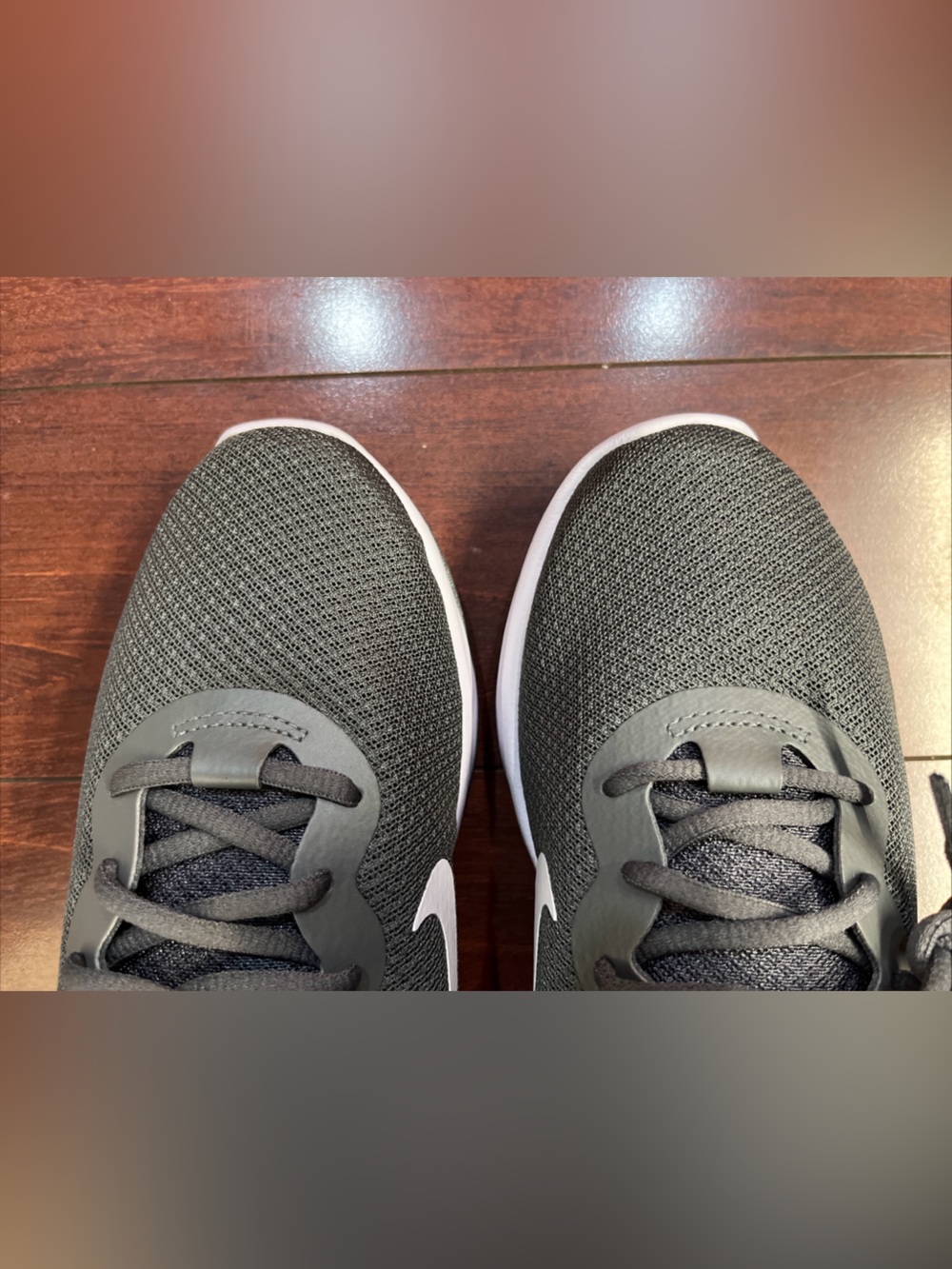 Mens 11 Nike Revolution 6 NN Iron Grey Shoes Running Walking DC3728 004 HALF BOX - Picture 4 of 16